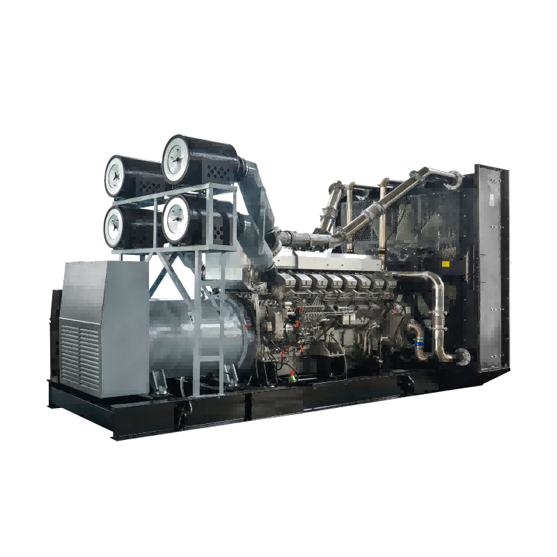 1000kW 1400kw Uisce Gineadóir Díosal Fuaraithe